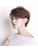 小顔 ことりベージュ ウォーターフォール
