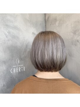 シェリール(CHERiR) 透け感！ホワイトグレー☆