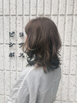 ビヨウシツ ポスタ&nbsp;ベージュ×ブルー