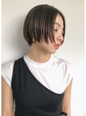 簡単スタイリングショートボブ
