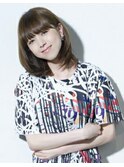 ◆アッシュカラーツヤ感ノーブル前下がりショート 20代30代40代