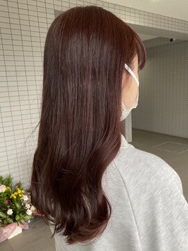 エンリー(ENlee) 艶ロング×チェリーブラウン