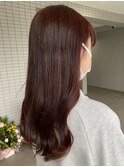 艶ロング×チェリーブラウン