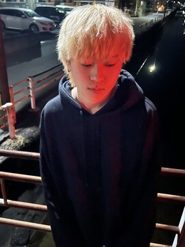 ヘアショップ ホップエム(HAIR SHOP HOP M) メンズショートウルフ