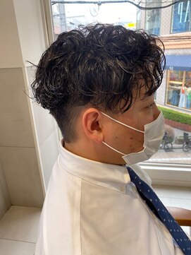 バブ バイネオリーブ(Bab by neolive) □波巻きツーブロックマッシュアップバング束感