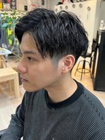 グッドタイムエフティフィフス 横浜西口(GoodTimes ft.fifth)&nbsp;ツイストスパイラルパーマセンターパート波巻きスパイラルパーマ