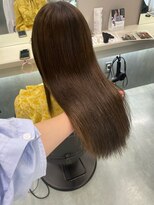 リリー(Lilley)&nbsp;(lilley内堀)ケアブリーチ×透明感カラー×ケアブリーチ