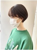 人気No.1!短すぎないショートボブ