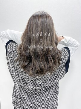 美容室 アクイール グラッセ(Accueillir grace) コントラストハイライト