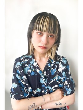 シュク 高円寺(SYUK) kanna【 高円寺 中野 )姫カット/アンブレラカラー/インナー/ボブ