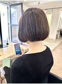 切りっぱなしボブミニボブパーマくびれボブ外ハネボブブリーチ