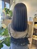 【NEW】縮毛矯正(カット付き)+トステアトリートメント ￥19350～