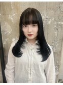 ブルーブラック×レイヤー