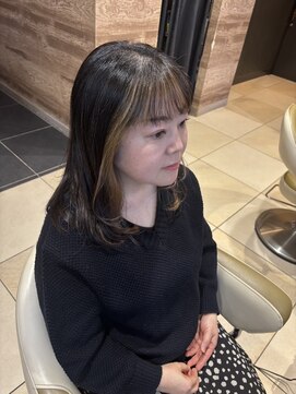 アース 福岡新宮店(HAIR&MAKE EARTH) カット+髪質改善カラー13