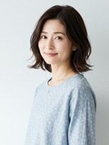ノア 北浦和店(Noa)&nbsp;大人女性に似合う外ハネミディアム/ナチュラルスタイル