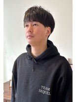 ヘアーアイストゥーレ(HAIR ICI TRE) 爽やかメンズ無造作ツーブロックマッシュナチュラル黒髪
