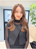 【ブリーチなしダブルカラー】透明感×ミルクティーベージュ