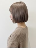 札幌大通/ボブ/顔周り/レイヤーカット/ブリーチなしカラー