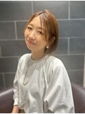 ショートカット/顔周りレイヤーカット/ショートボブ/ボブヘア