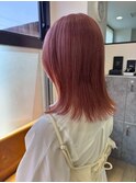 ピンクグレージュ ピンクベージュ ピンク 透明感 東海大学前