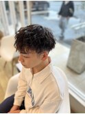 【メンズ人気スタイル】カット×パーマ