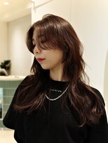 ノーレン 銀座(NOREN)&nbsp;顔まわり/グレージュ/韓国/レイヤーロング/銀座