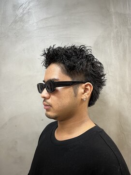 エリマ 調布(elima) 調布メンズカットスパイキーショートスパイキーパーマ