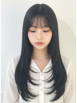 ヴィムヘアー 天神店(VIM hair) トレンドスタイル♪レイヤーカット×艶髪ストレート♪