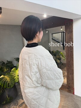 【栗本浩司】大人のショートボブ