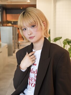 ラヴィズム 長岡店(LUVISM) 韓国/顔周りレイヤー/ダブルカラー/ベージュ/前髪新潟長岡宮関