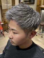 エイトメン 池袋店(EIGHT MEN)&nbsp;【EIGHTMEN池袋店】ショート×ホワイトシルバー