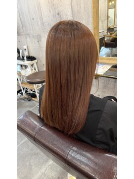 アムレヘアーエタ(amule hair eta) 【amule hair eta】べージュ髪質改善メテオカラー