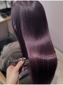 ツヤ感輝くラベンダーカラー