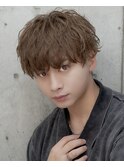 立川くしゃみと波ウェーブパーマ