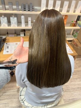 ヘアショップ エヌアンドエー 久喜菖蒲店(hair shop N&A) うねり/乾燥に髪質改善トリートメント 艶髪ヘアカラー