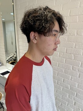 デイジー インデックスヘア 大島店(DAISY index hair) 江東区大島メンズパーマルーズパーマシャドウパーマッシュウルフ