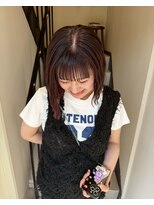 グラッド(glad)&nbsp;艶感チェリーブラウンボブ
