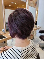 ヘアーサロン エンス(hair salon Ens)&nbsp;上品なローズカラー