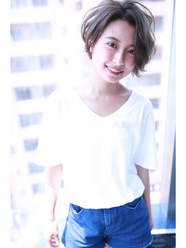 クラウドゼロ(Cloud zero) ノーバング小顔ショートアッシュ【Cloud zero】