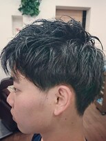 エスプラス(S+PLUS)&nbsp;無造作なメンズパーマスタイル★