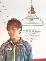 バーバーショップ テト キタヤマ(barber shop tete kitayama)&nbsp;ツーブロックショート★彡ナチュラルベージュカラー