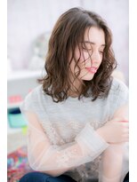 ミック ヘアアンドビューティー 大山店(miq  Hair&Beauty)&nbsp;アンニュイカールの…とろみ・レディ・スタイルb