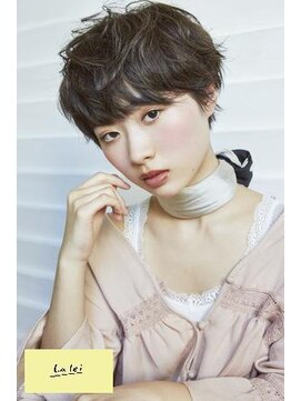 ラレイ(Lalei) 表参道駅/青山　エッジショート丸みショート　辻幸奈