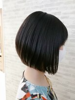 アッシュ 高円寺店(Ash)&nbsp;ばっさりカット！プレミアム縮毛矯正で自然な前下がりボブへ★★