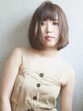 リブ(Live) ワンカール+ちょいユルくしゃボブ