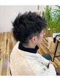 メンズツイストパーマ