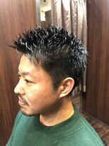 ディスイズバーバー(THIS IS BARBER) ショートパーマ　濡れパン　ツーブロック　【札幌】