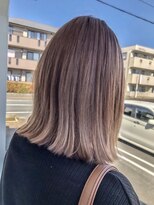 カノエ(canoe)&nbsp;canoe式_髪質改善カラー[艶髪ベージュグラデーション]大濠・西新