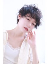 グランアージュ 錦糸町(grandage)&nbsp;大人可愛いシースルーバングゆるふわくせ毛風エアリーショートd