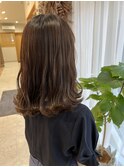 波巻きワンレン